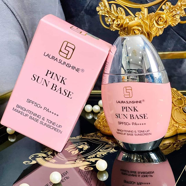 Kem chống nắng trang điểm Pink Sun Base