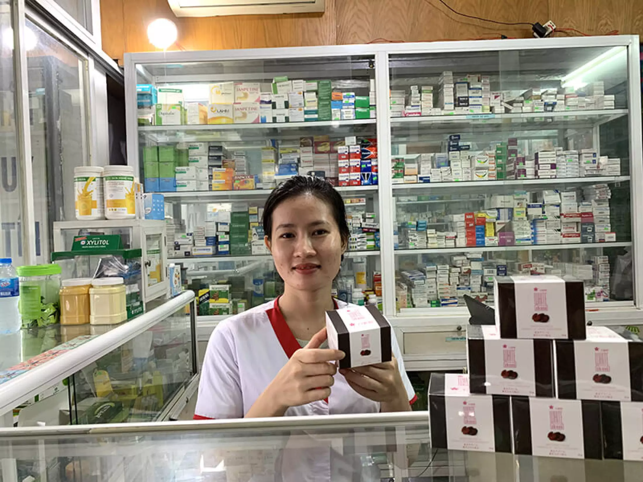 Kem nám da White Shinno Nhật Bản