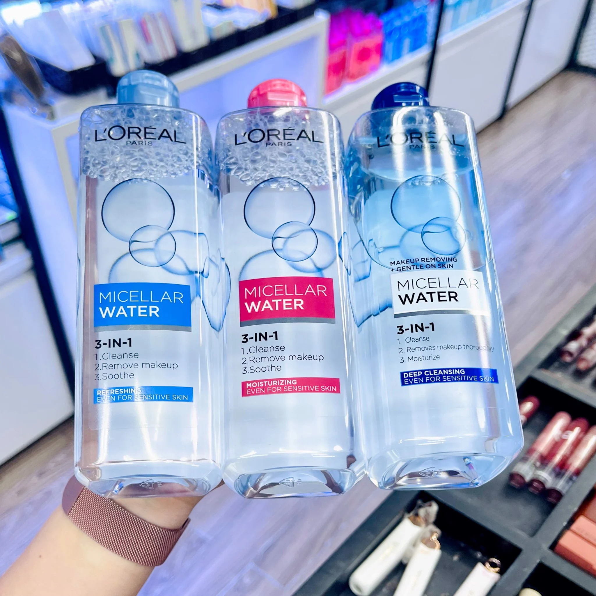 Nước tẩy trang Loreal 