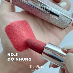 Son thỏi M.O.I The Stars No.5 Moon Light – Đỏ nhung