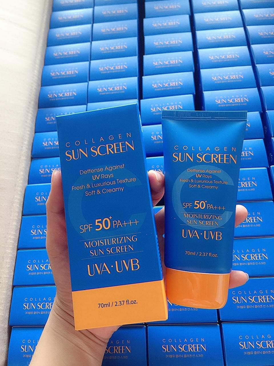 Kem Chống Nắng 3W Clinic Collagen Sun Screen