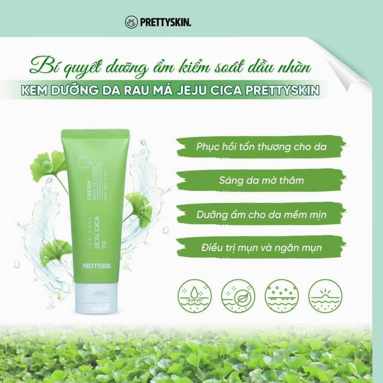 Kem Dưỡng Làm Dịu Da Rau Má Pretty Skin