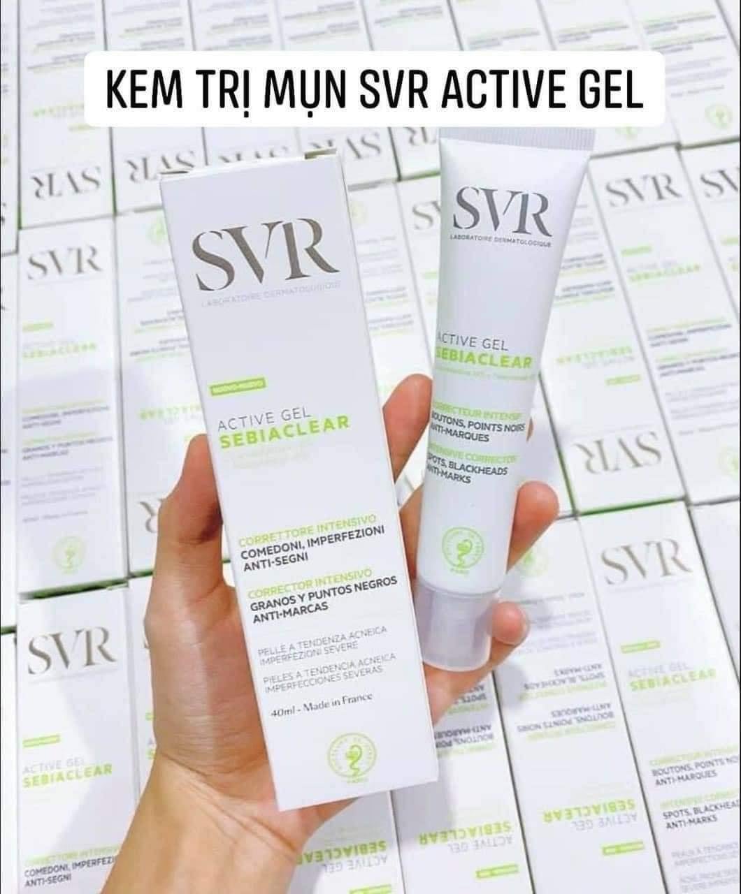 Kem dưỡng trị mụn SVR Active Gel 40ml