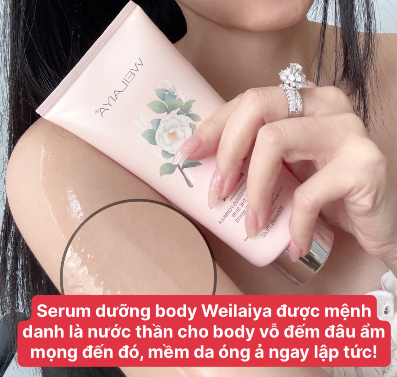 Serum Dưỡng Thể Trắng Da Weilaiya 200ml