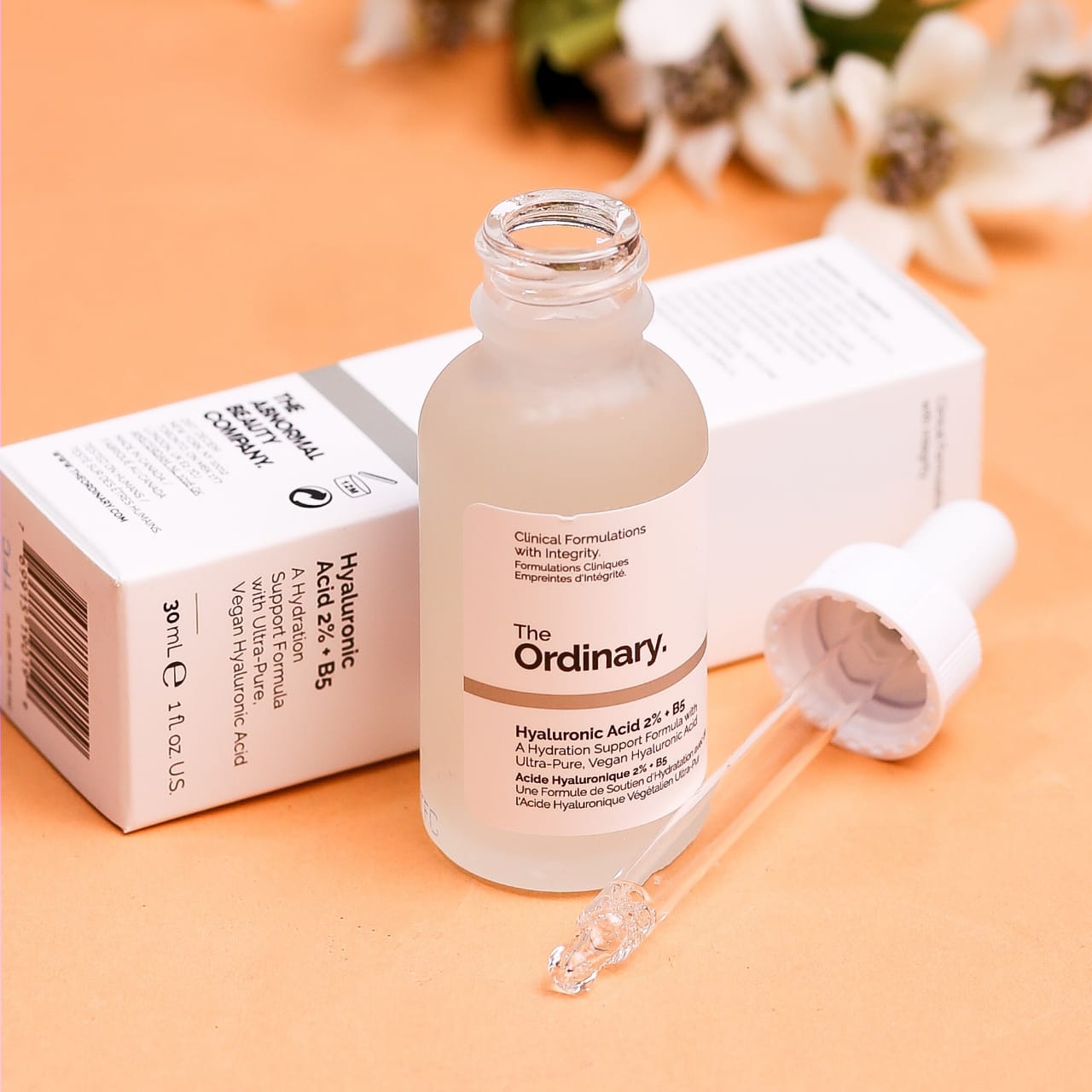 Serum Cấp Ẩm The Ordinary Hyaluronic Acid 2% + B5