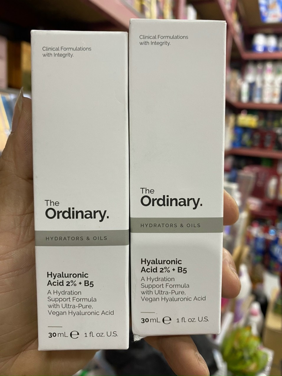 Serum Cấp Ẩm The Ordinary Hyaluronic Acid 2% + B5