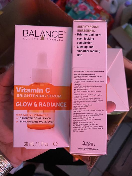 Serum sáng da Vitamin C Balance Active Formula