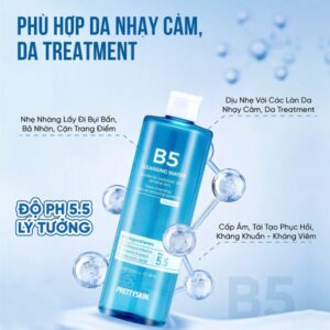 Nước Tẩy Trang Phục Hồi Da B5 Pretty Skin 500ml