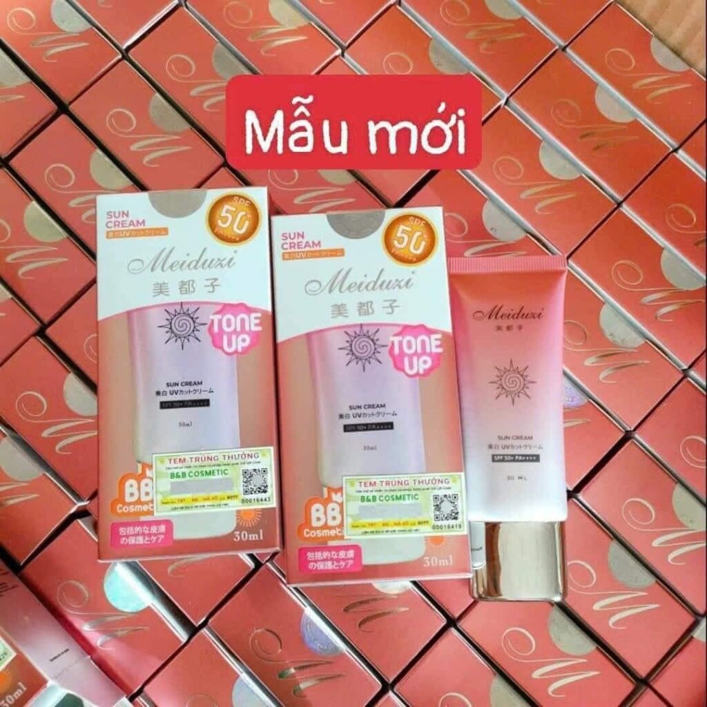 Meiduzi Kem Chống Nắng Nâng Tone