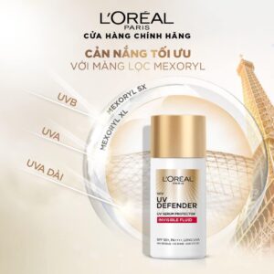 L'Oreal Kem Chống Nắng X20 Mỏng Nhẹ 50ml