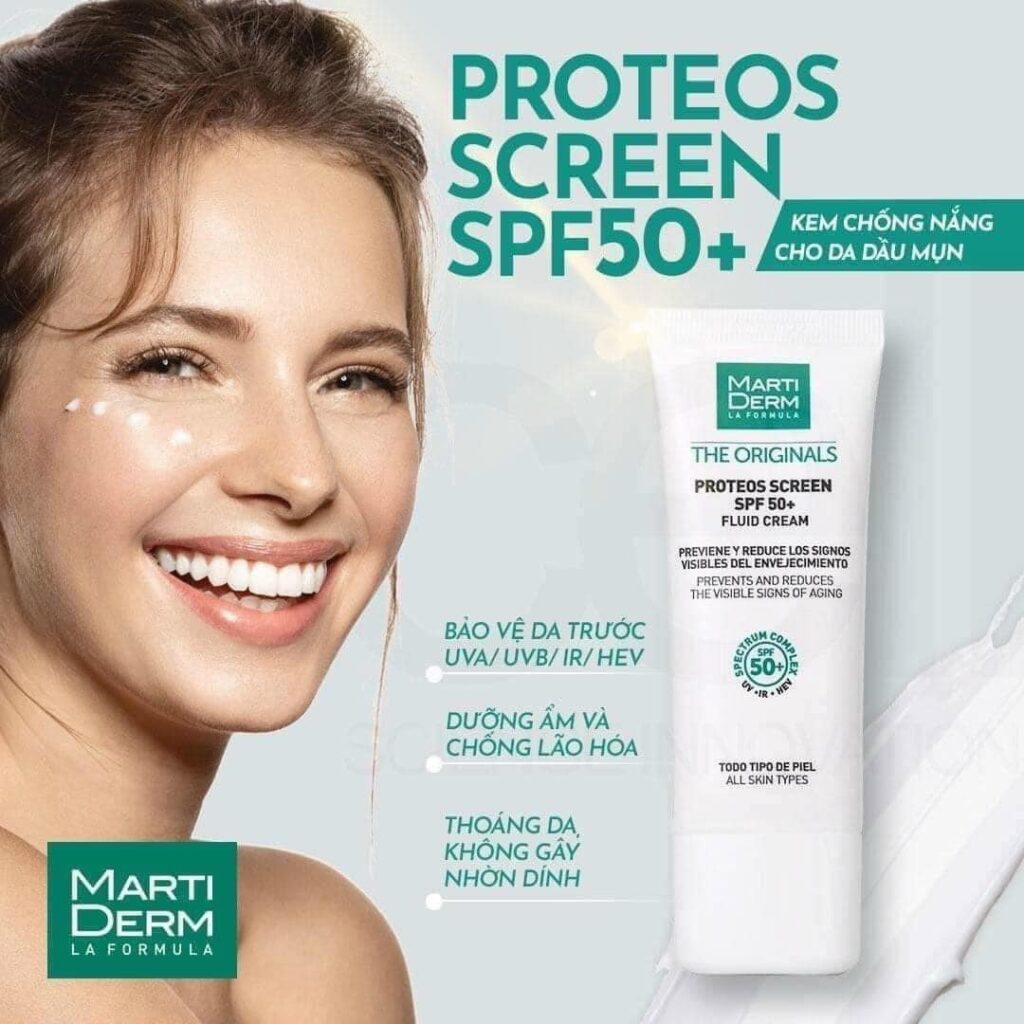 Martiderm Kem Chống Nắng Phổ Rộng