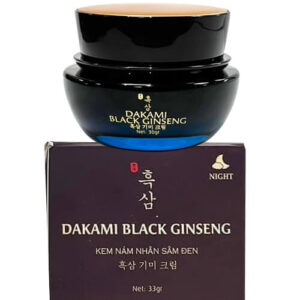 DAKAMI Black Ginseng Kem Lão Hoá Da Ban Đêm 30g