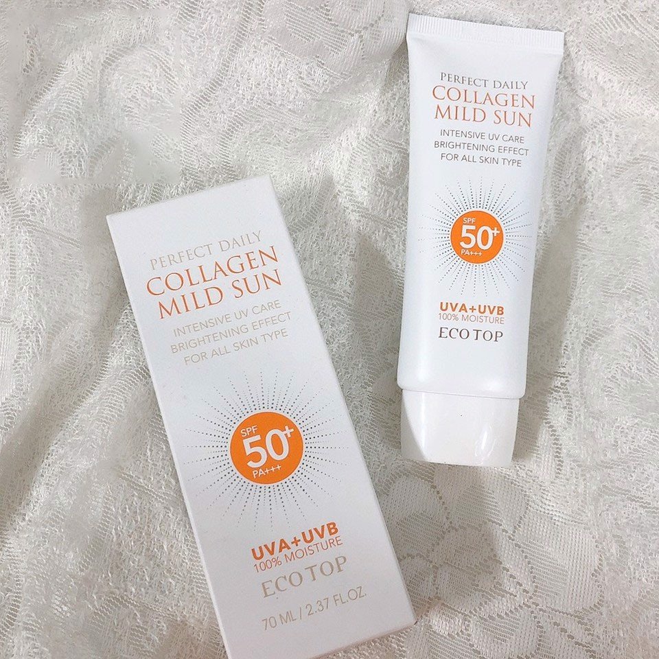 ECOTOP Collagen Mild Sun Kem Chống Nắng SPF50+ ECOTOP Collagen Mild Sun Kem Chống Nắng SPF50+