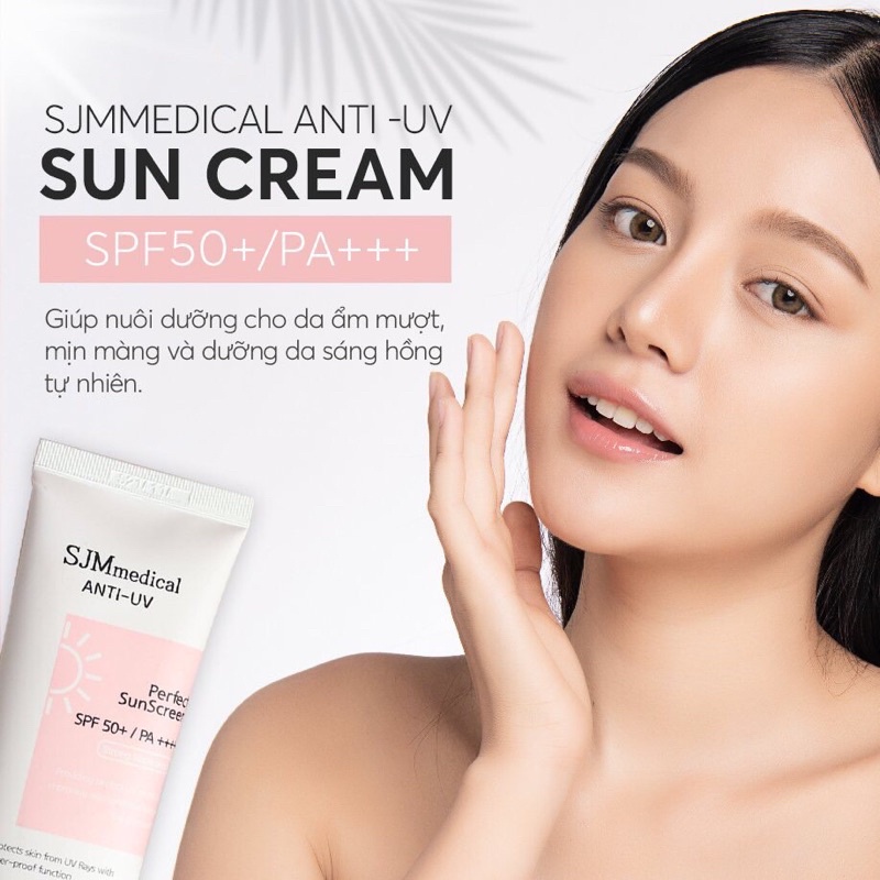 SJMmedical Anti-UV Kem Chống Nắng SPF 50+/PA++++ SJMmedical Anti-UV Kem Chống Nắng SPF 50+/PA++++